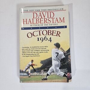 October 1964 By David Halberstam‎ New York Times Bestselling Baseball Historical
